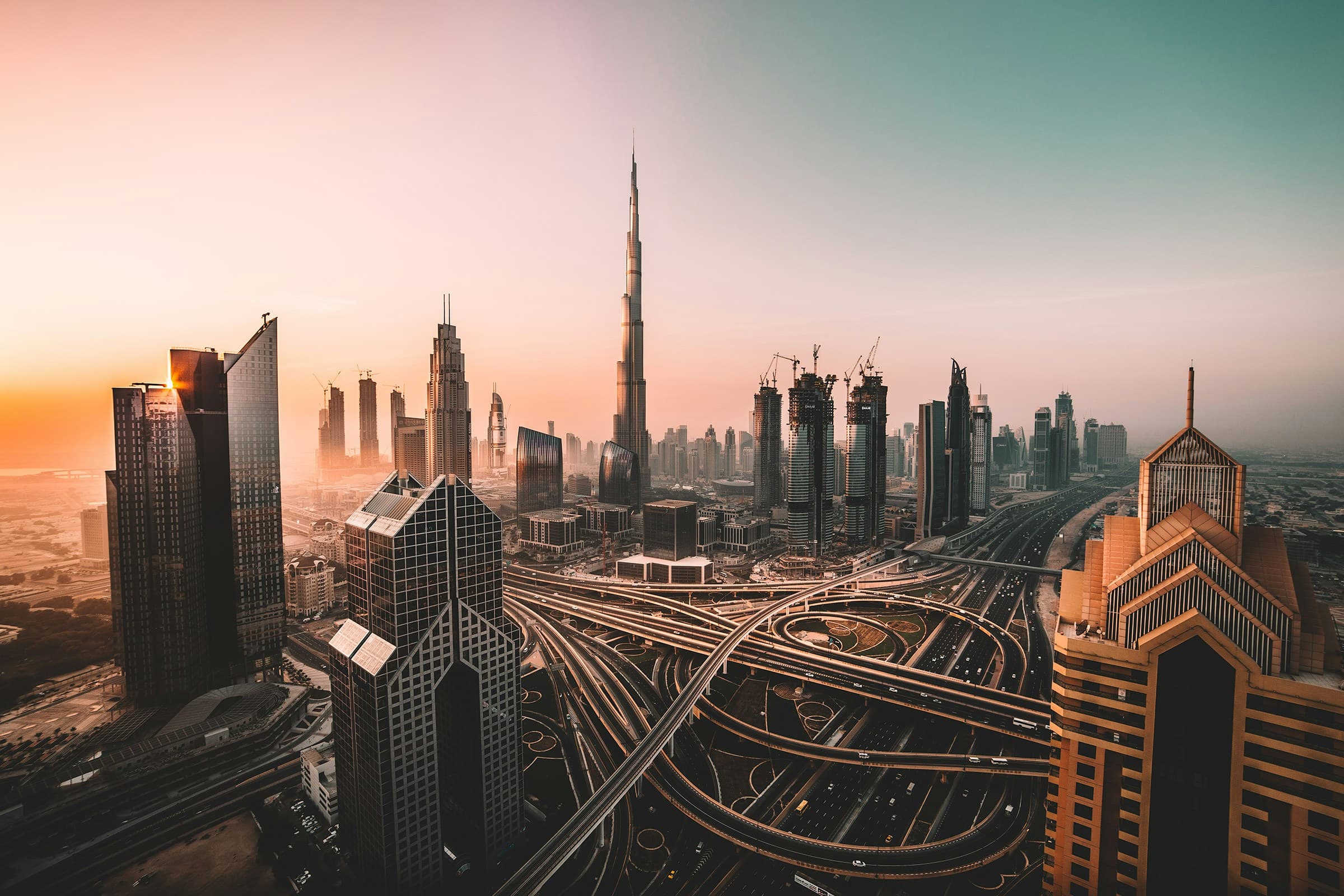 Dubai HQ cityscape